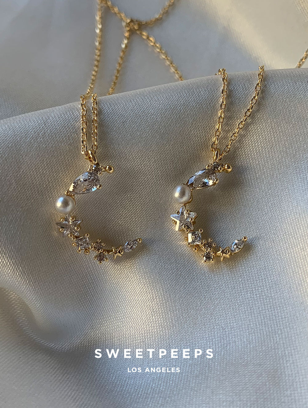Can't Lose You Moon Necklace