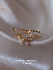 Kenny Petite Bow Ring