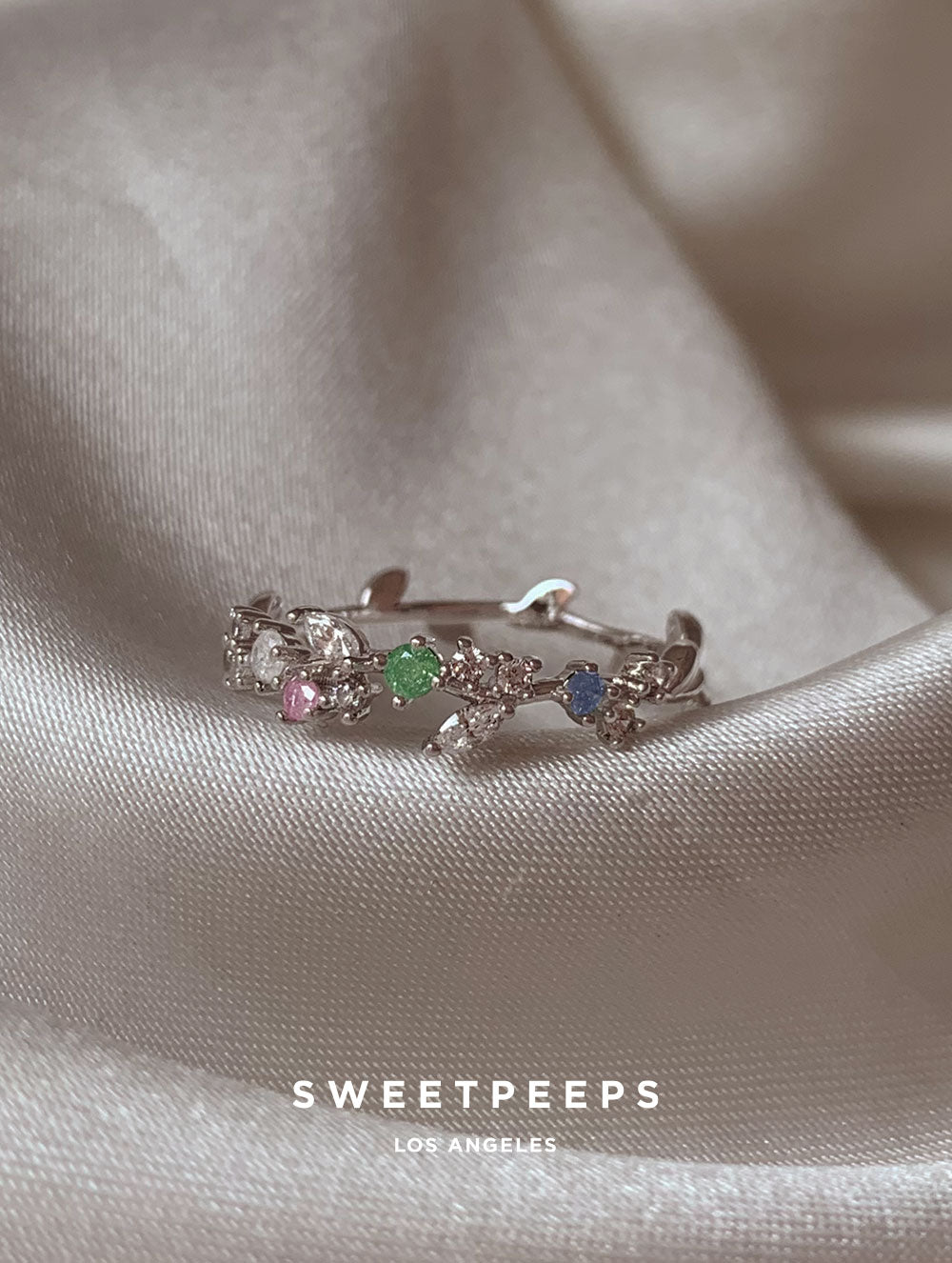 Ronnie Leaf Ring - Silver