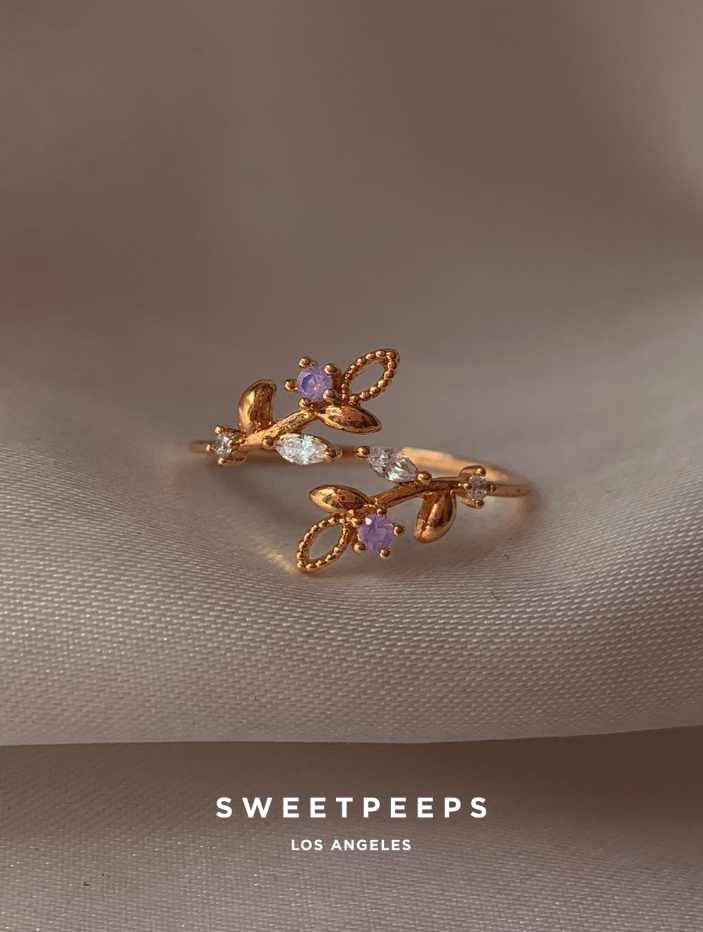 Paisley Leaf Ring