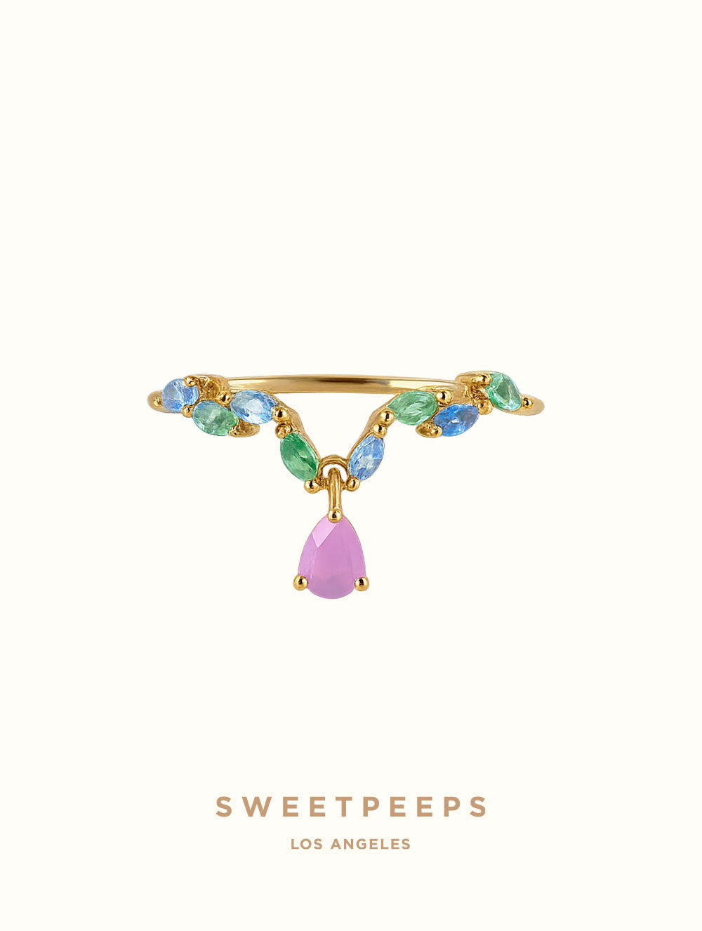 Madeleine Leaves Ring