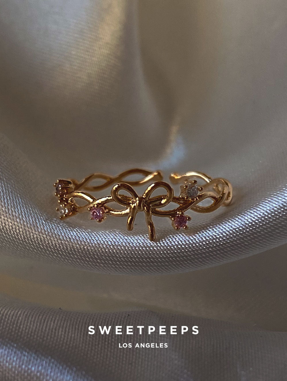 Ruby Ribbon Ring