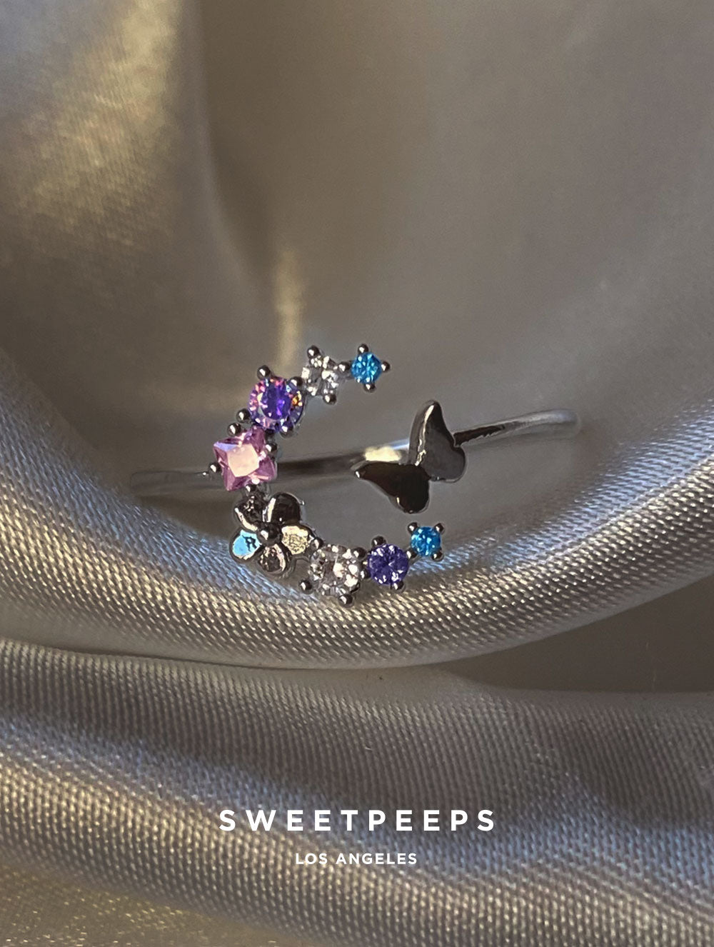 Lillian Garden Ring - Silver