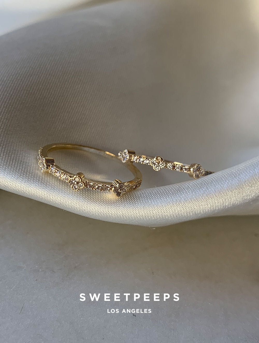 Quatrefoil Clover Ring