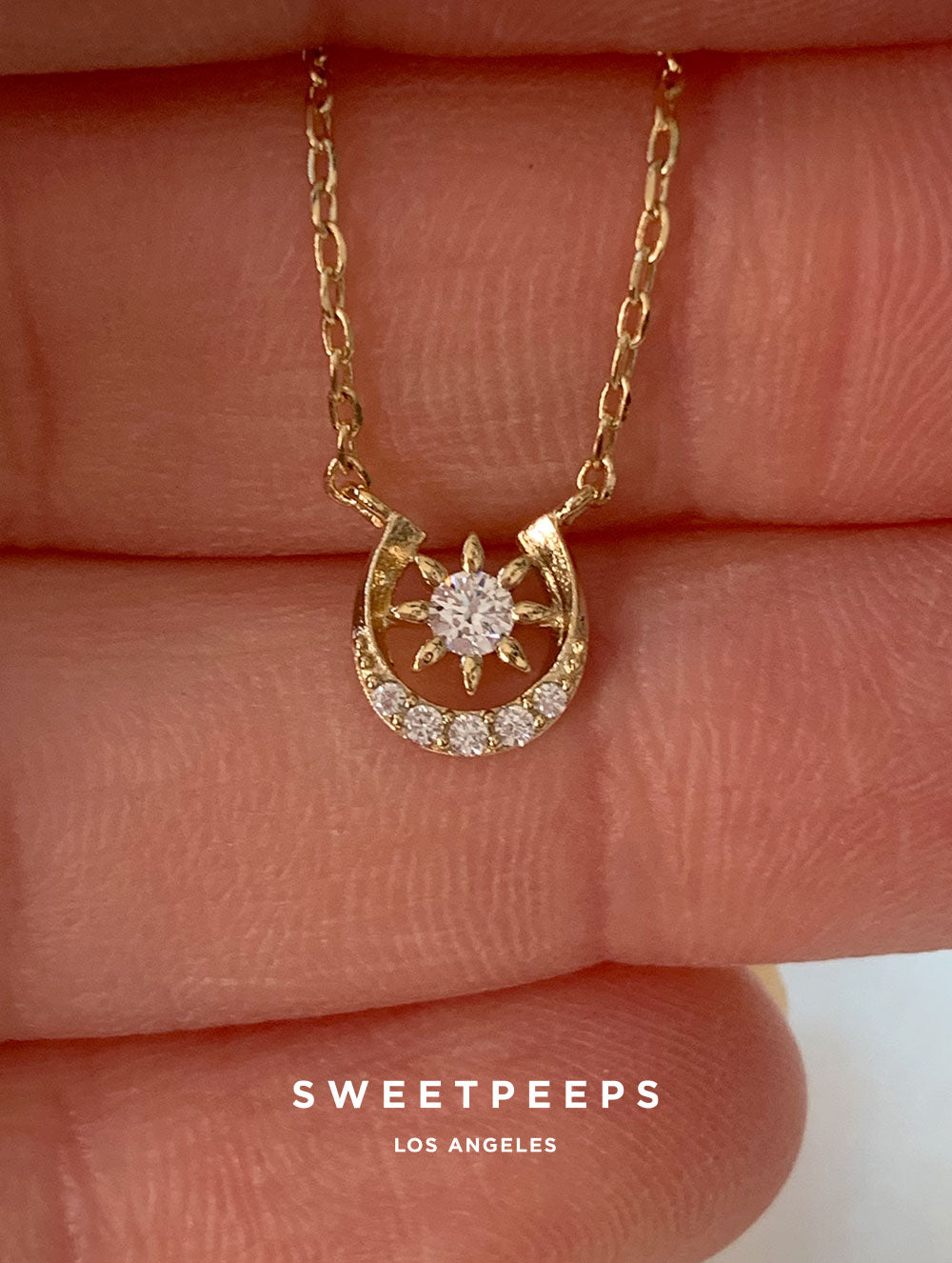 StarLuck Horseshoe Necklace