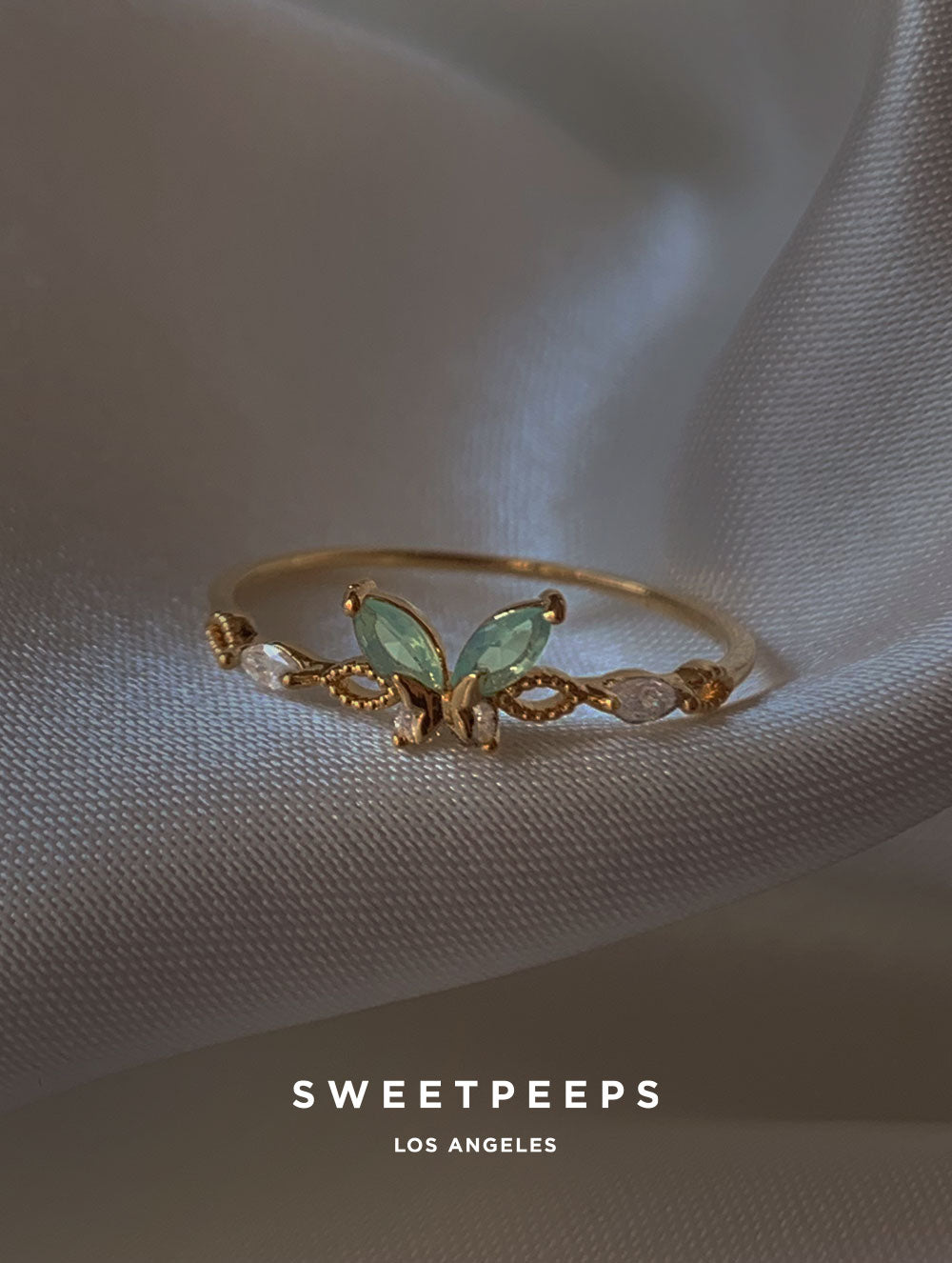 Haru Pastel Green Ring