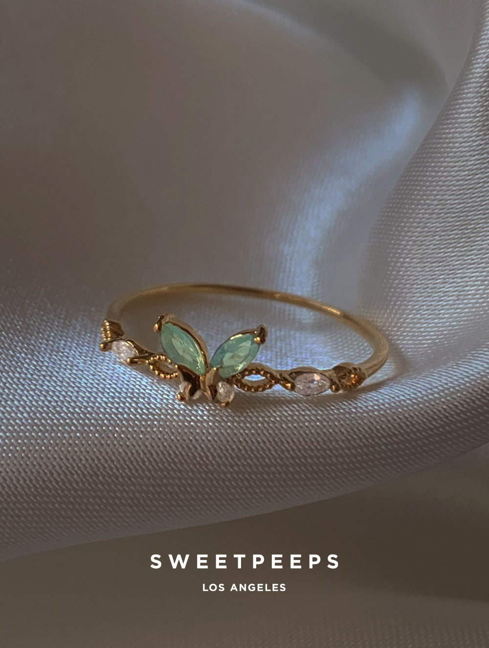 Haru Pastel Green Ring