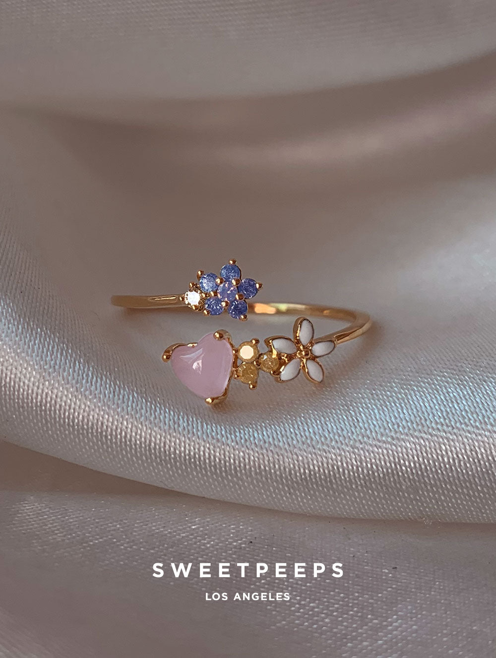 Nara Jelly Heart Ring