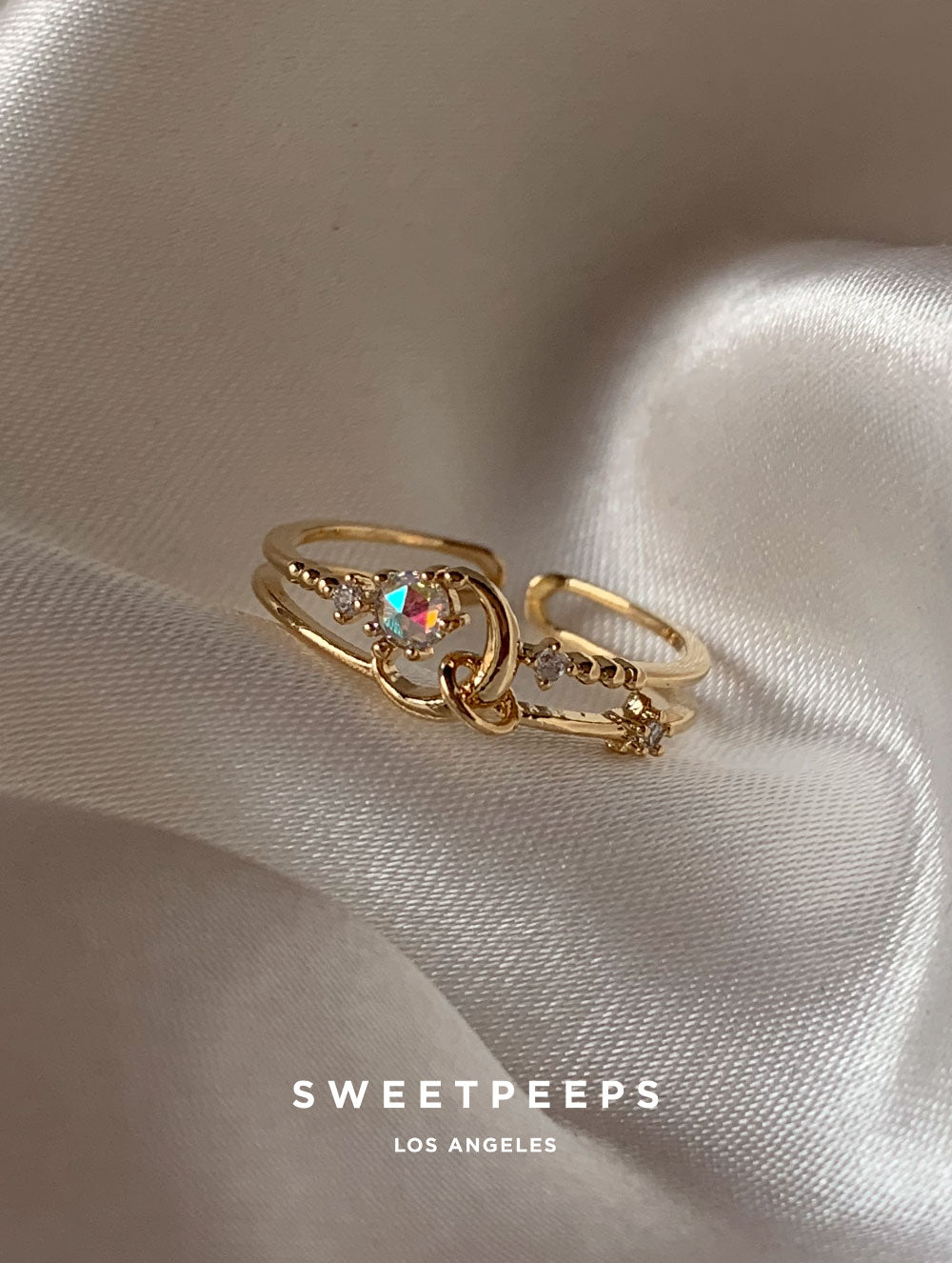 Moon Catcher Ring