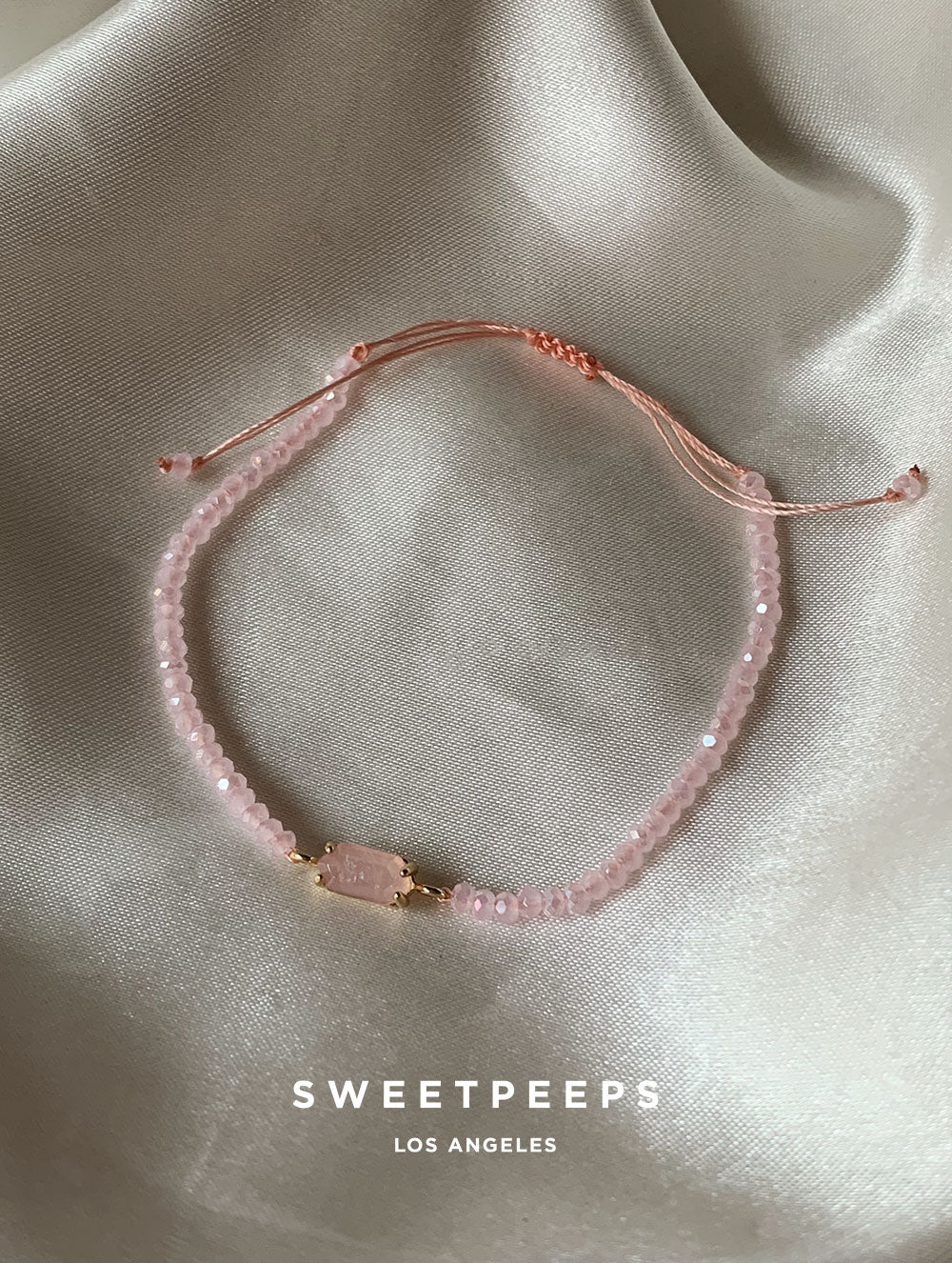 Pink Beaded Aura Bracelet