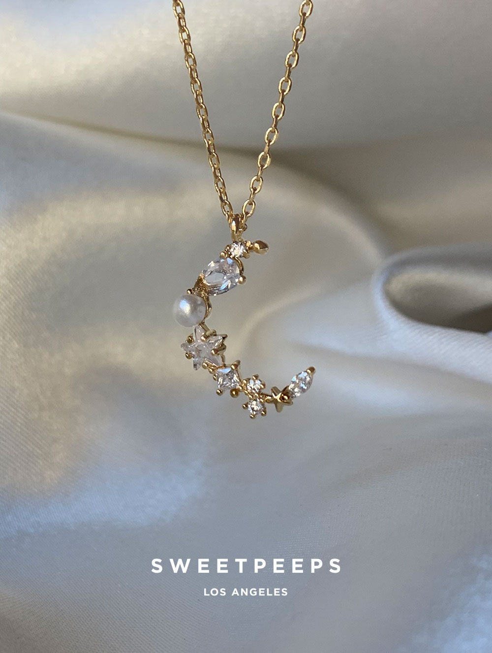 Can't Lose You Moon Necklace