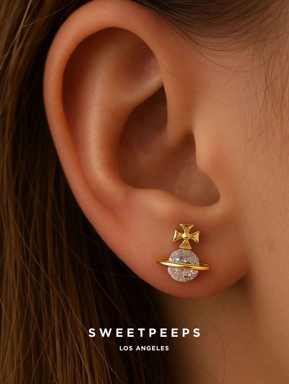 Mars Venus Saturn Studs