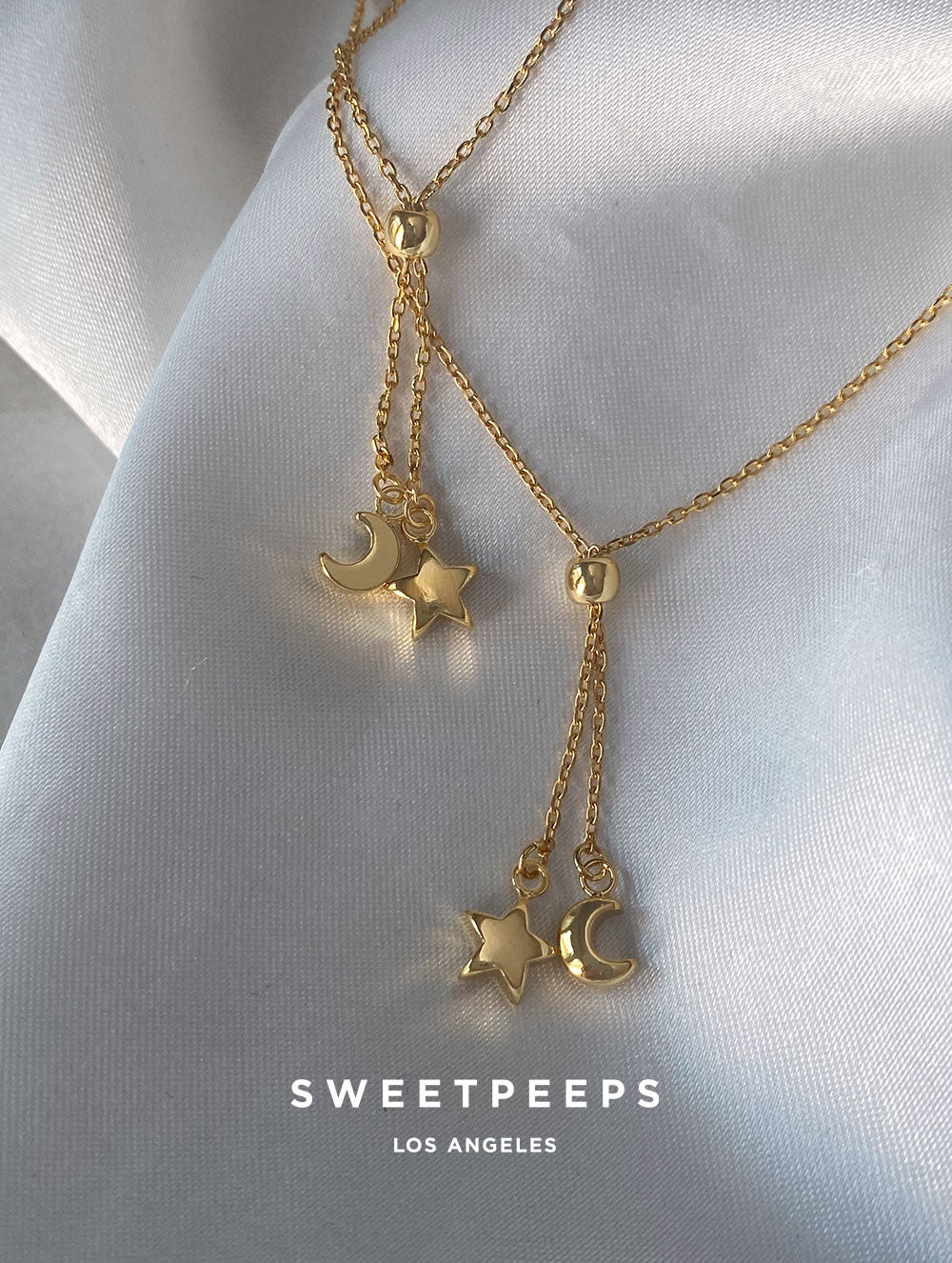 The Midnight Melody Necklace - Cream