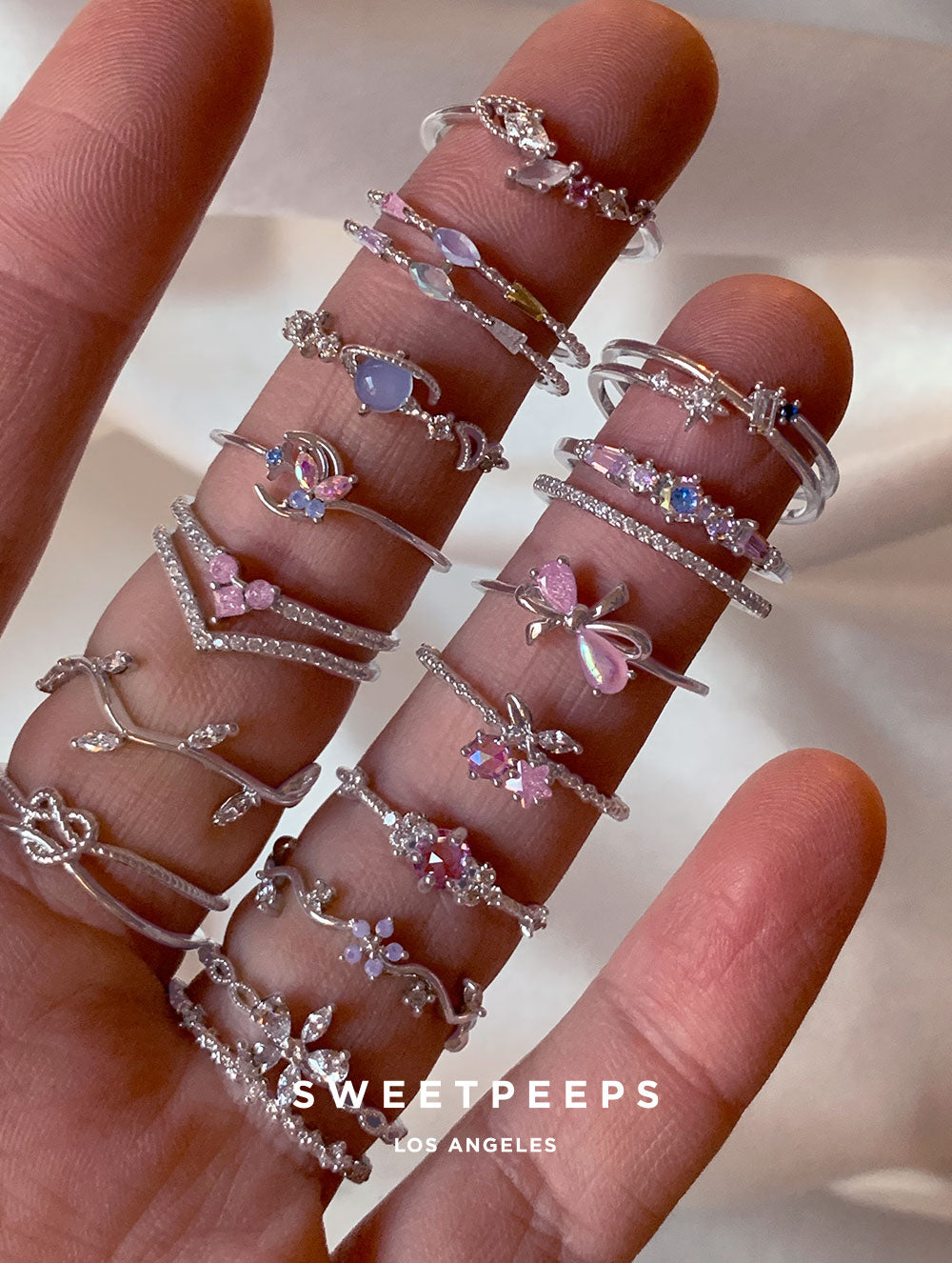 Kaylee Star Ring - Silver