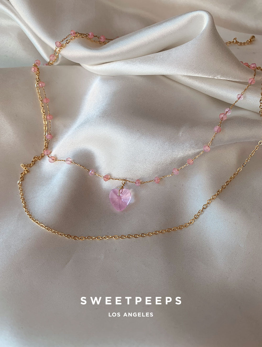 Nadine Pink Pastel Necklace