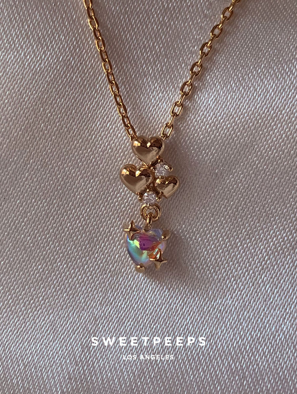Blaise Galaxy Heart Necklace