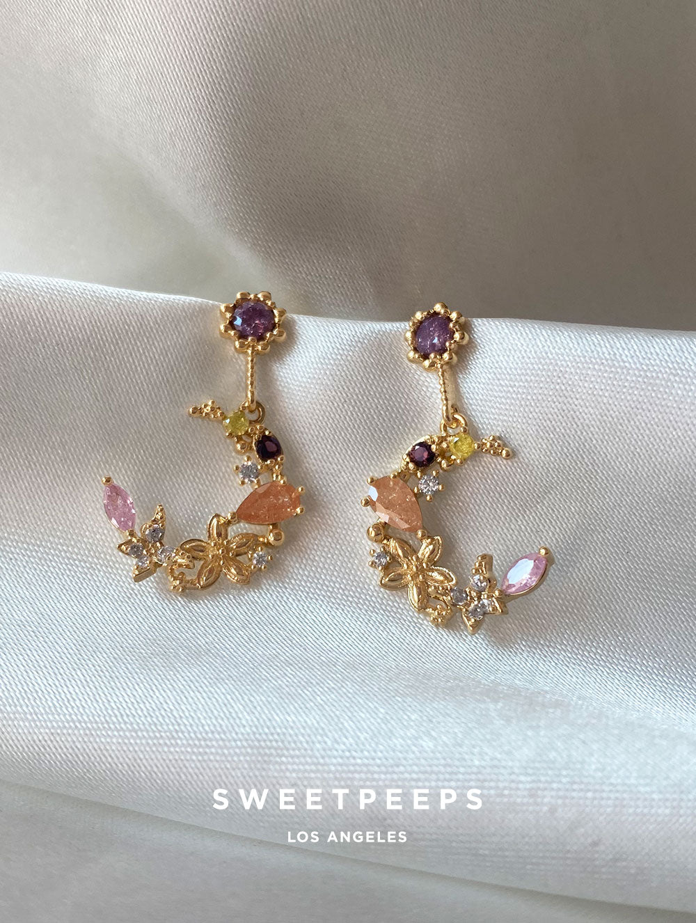 Queen Crescent Studs