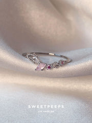 Milani Leaf Ring - Silver