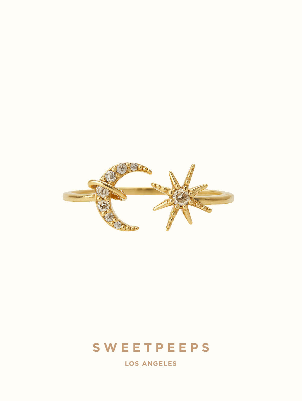Winona Moon Star Ring