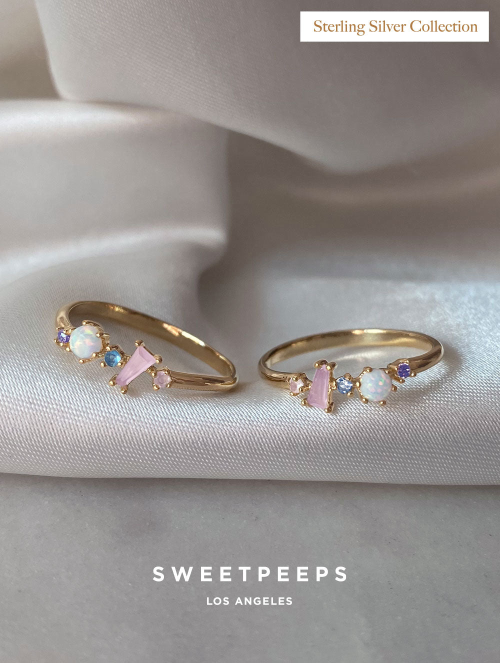 Classy Gems Ring (Sterling Silver Collection)