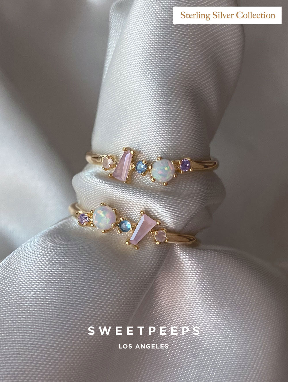 Classy Gems Ring (Sterling Silver Collection)