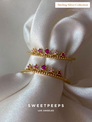 Countess Crown Ring (Sterling Silver Collection)