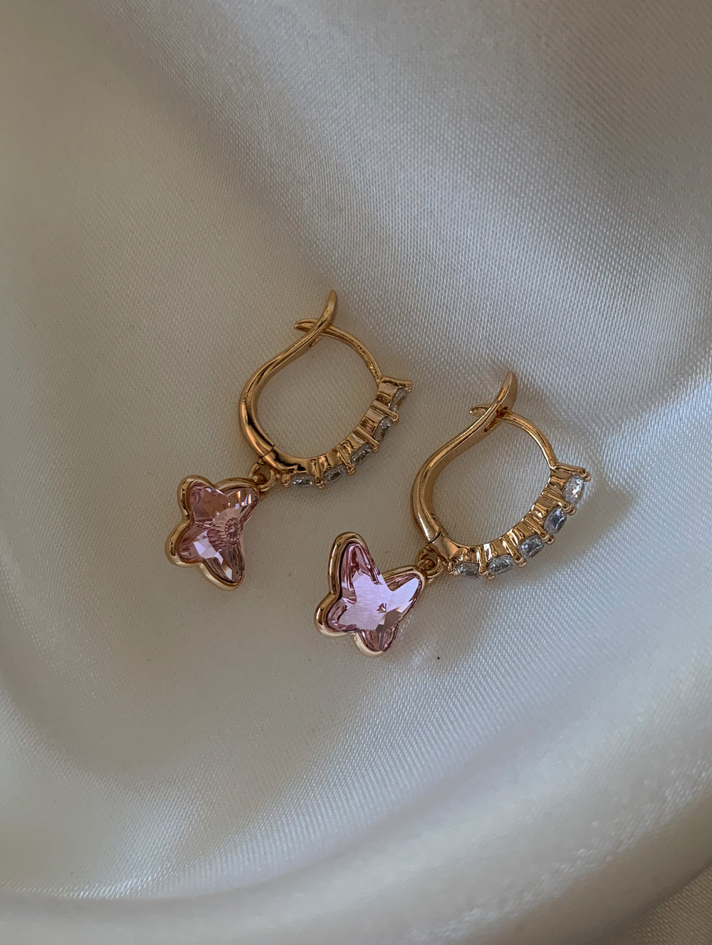 Pink Butterfly Huggies