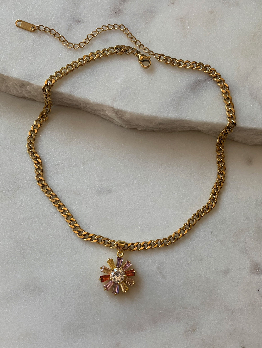 Colorful Sunflower Choker – SP