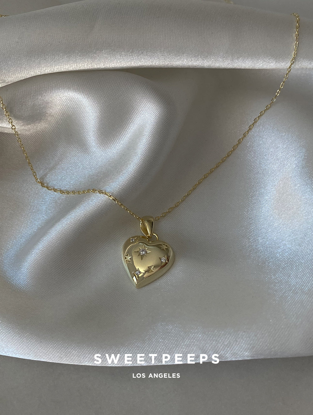 Diary Heart Star Necklace