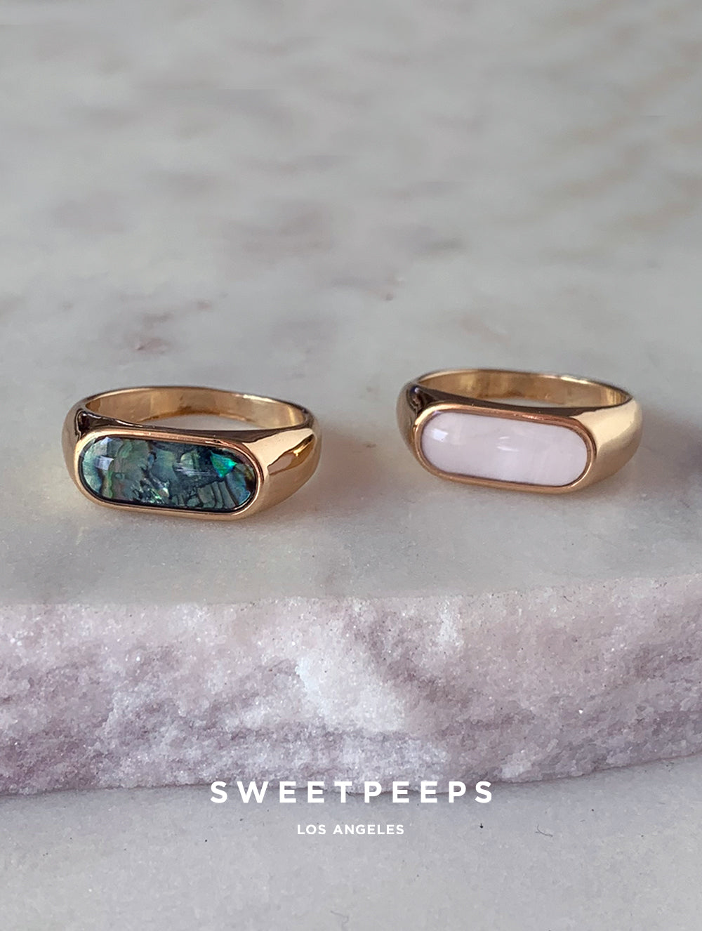 Rectangle Orb Ring