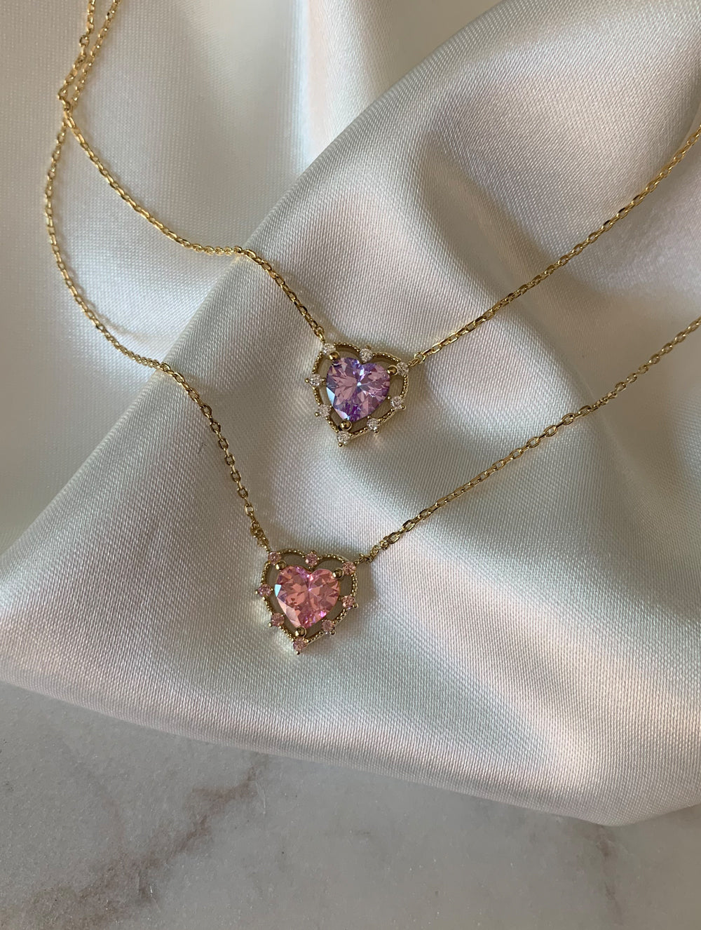 Megan Princess Heart Choker