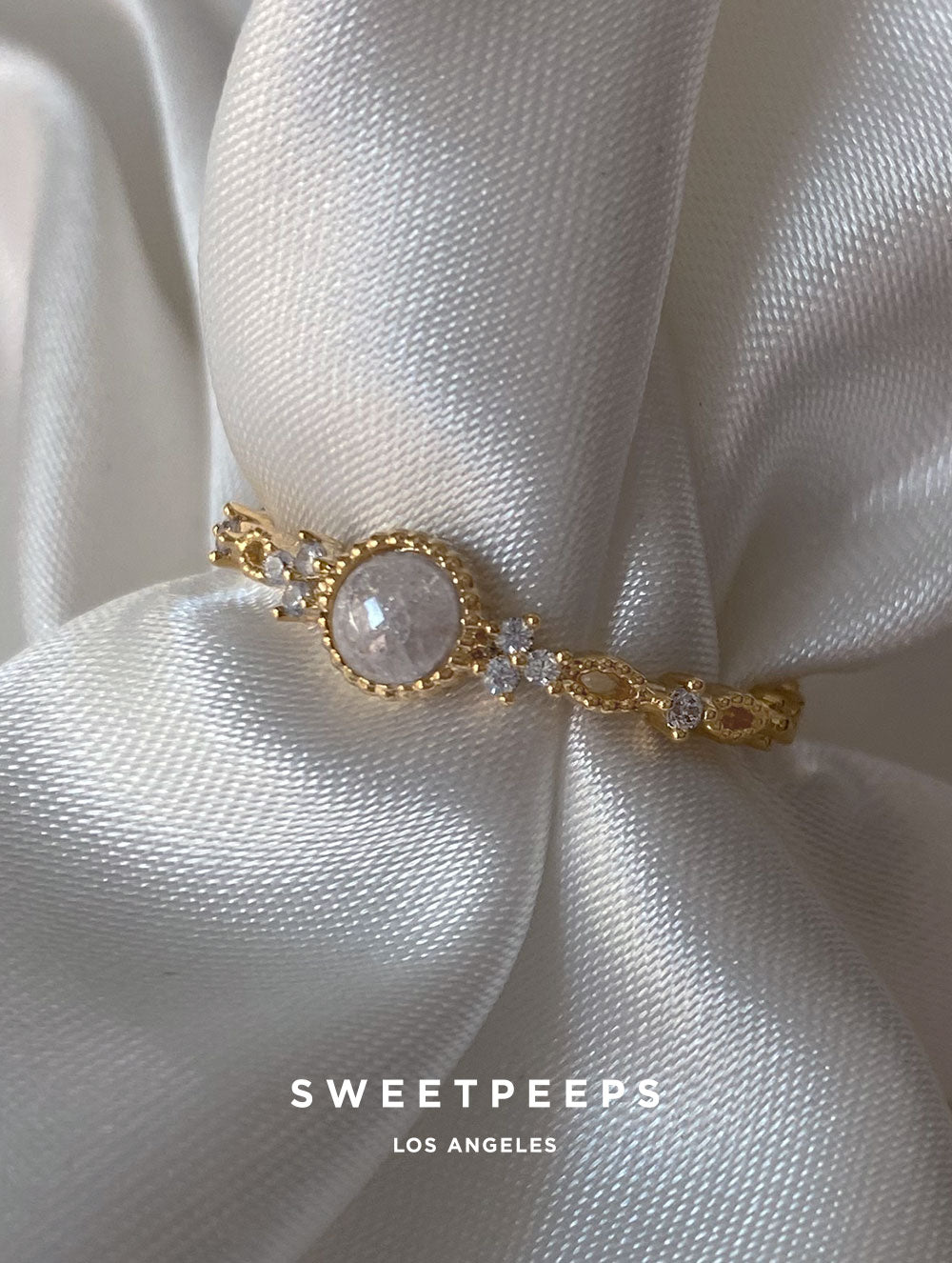 Clear Birthstone Ring