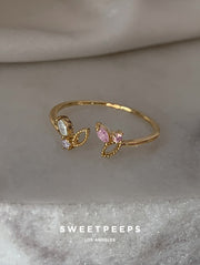 Lotus Pastel Ring