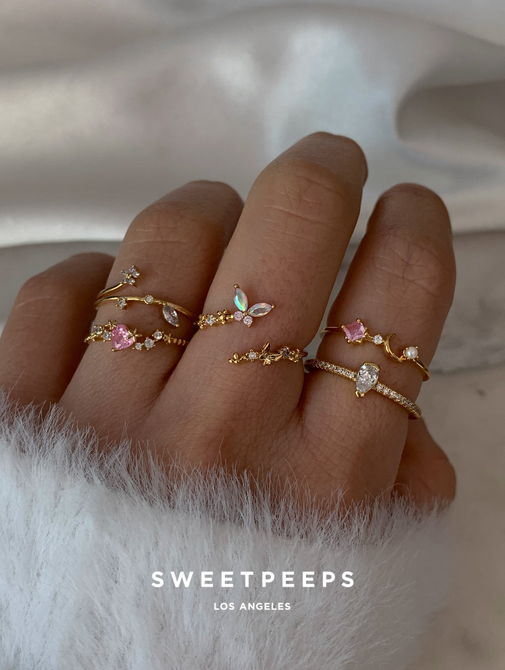 Sitting Pretty Ring(adjust)