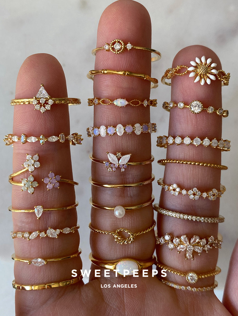 Queen Encrusted Ring