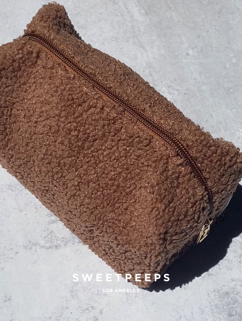 Teddy Bear Pouch (Brown)