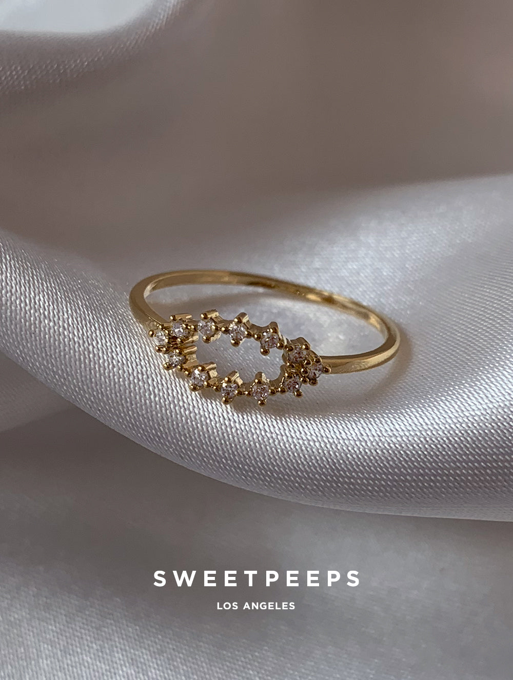 Almond Thin Ring
