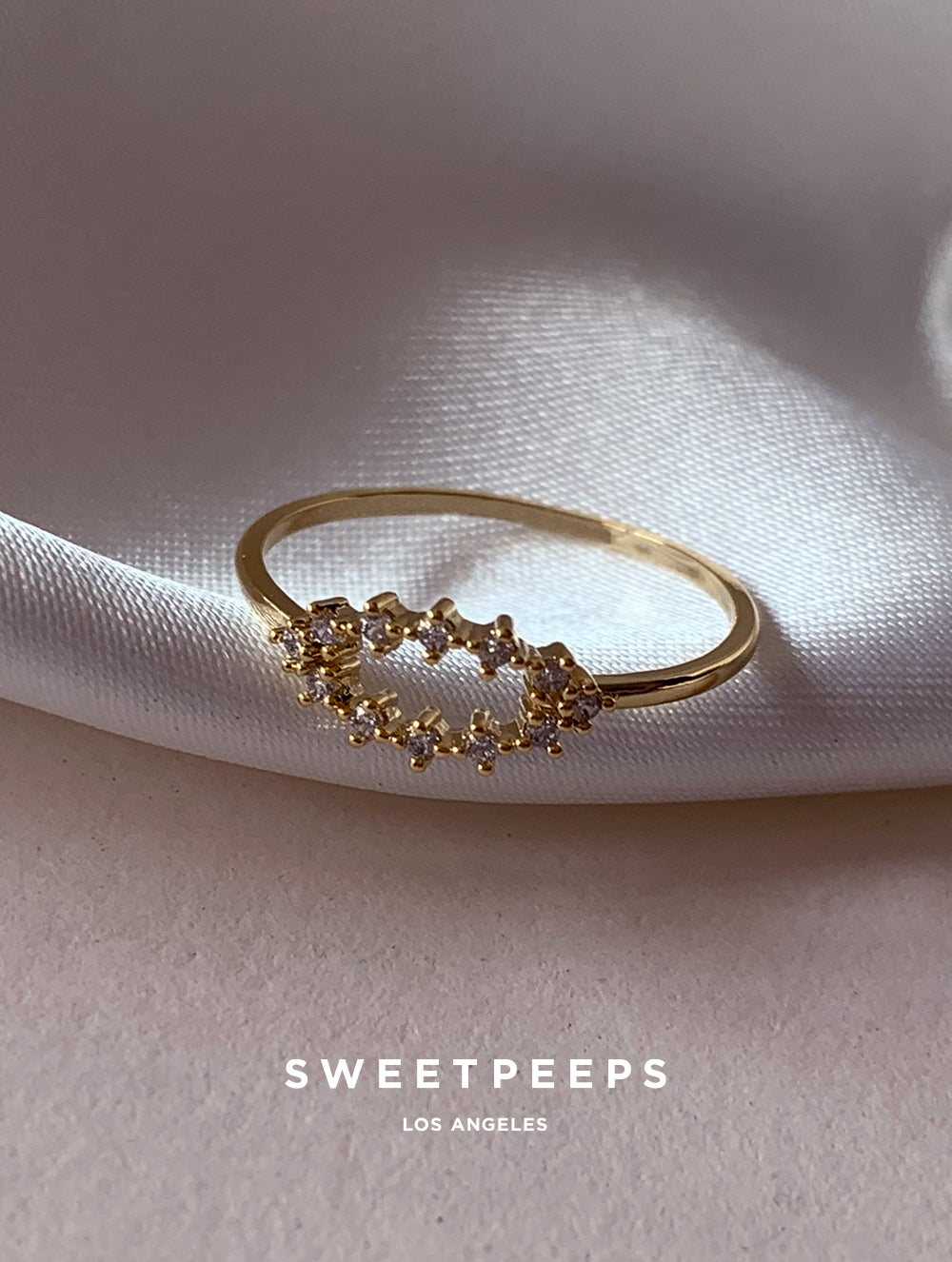 Almond Thin Ring