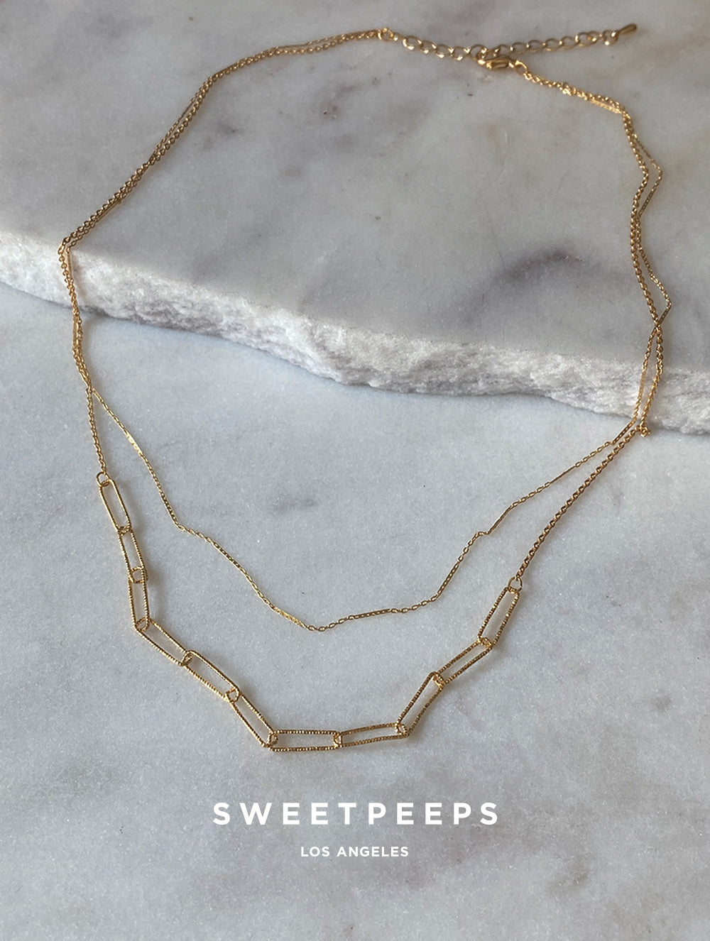 Supermodel Thin Chain Necklace