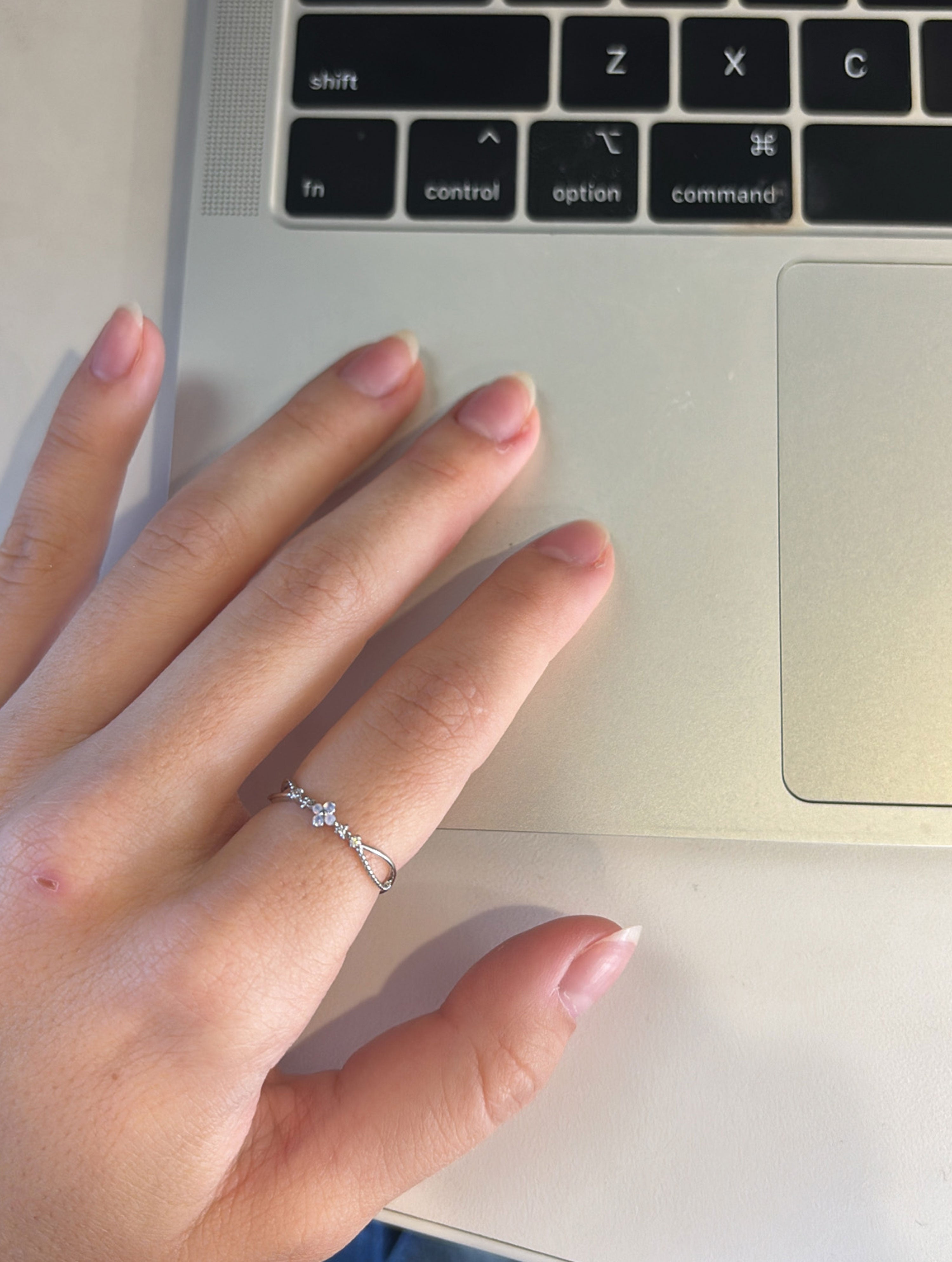 Bridget Quatrefoil Ring - Silver