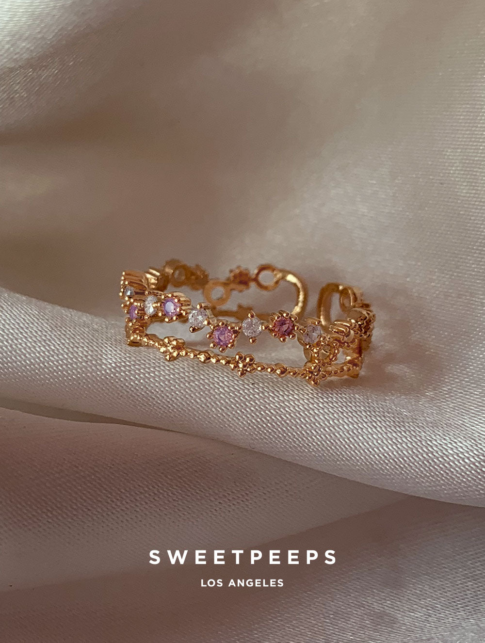 Celine Double Band Ring