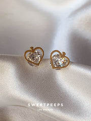 Ace Of Hearts Tiny Studs