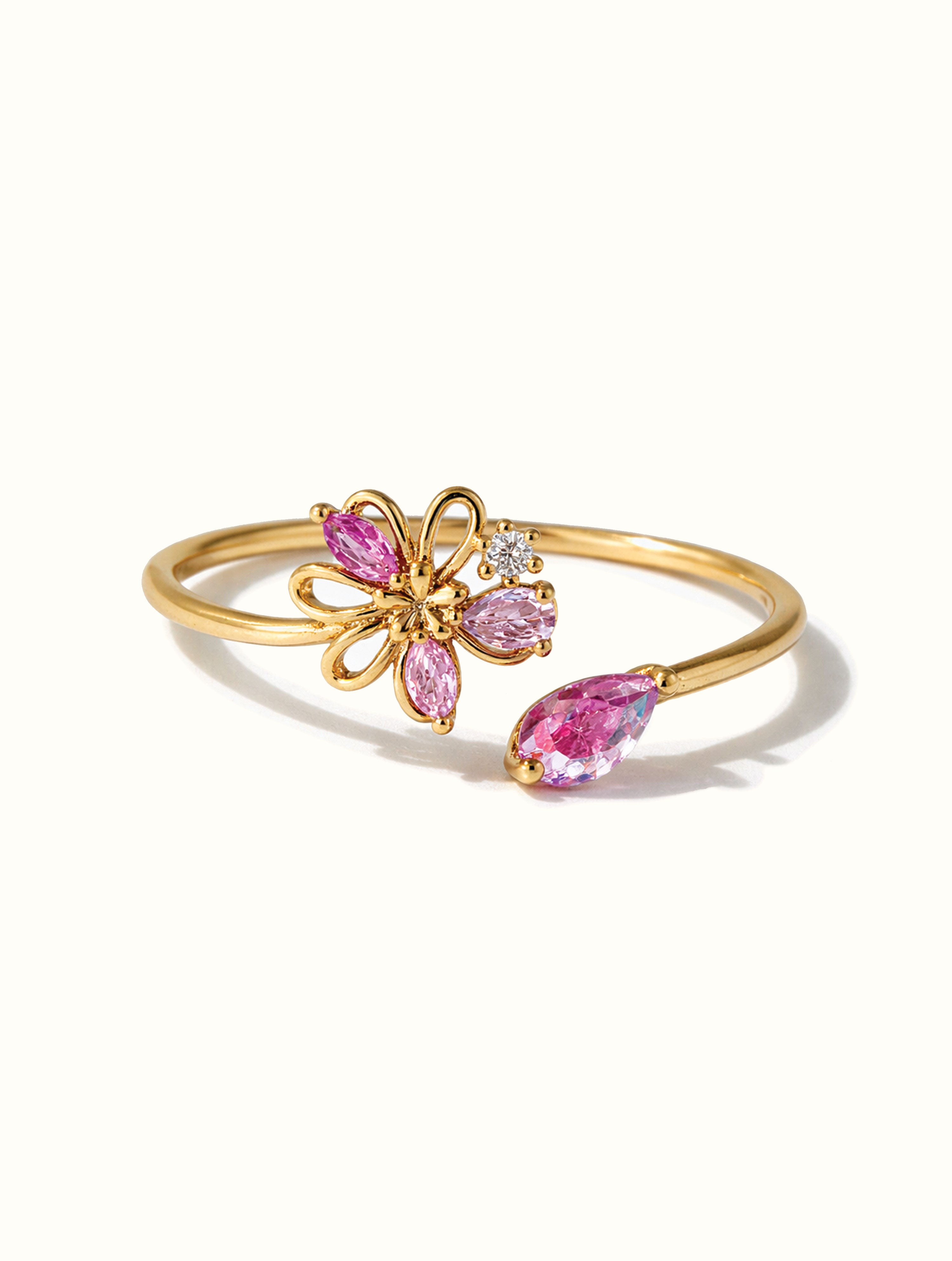 Akina Fuchsia Ring