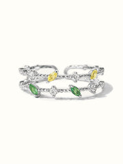 Rosemary Studded Ring - Silver