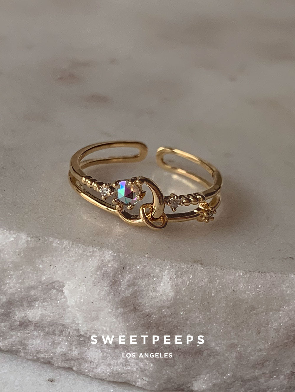 Moon Catcher Ring