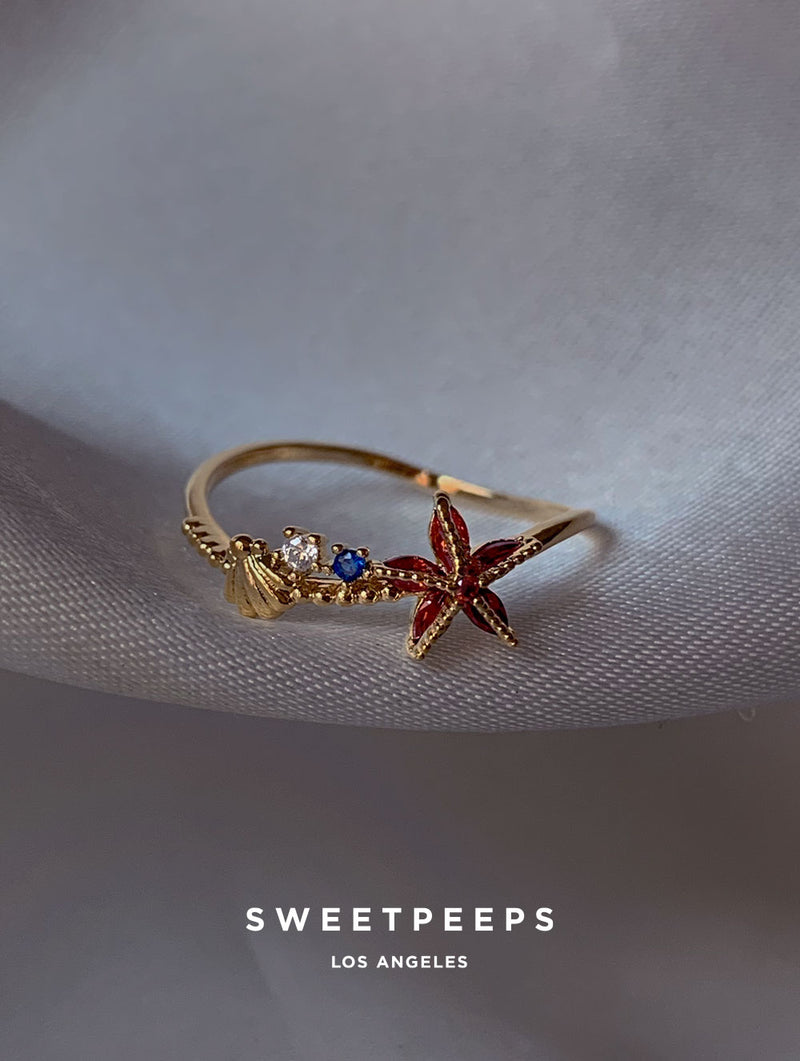 Aerolynn Starfish Ring