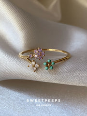 Mint Baby's Breath Ring