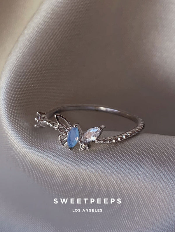 Katarina Butterfly Ring - Silver