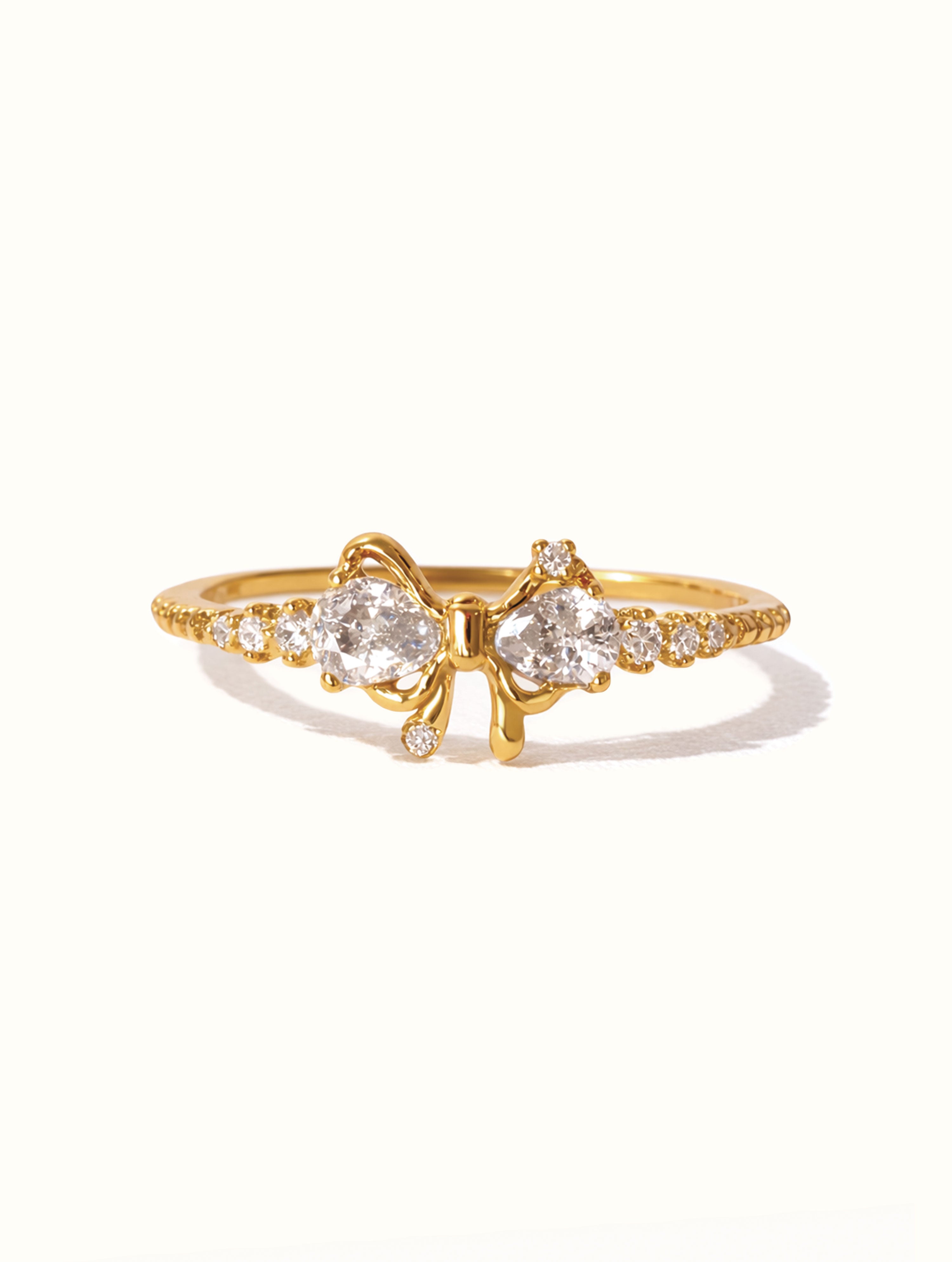 Laurel Bow Ring