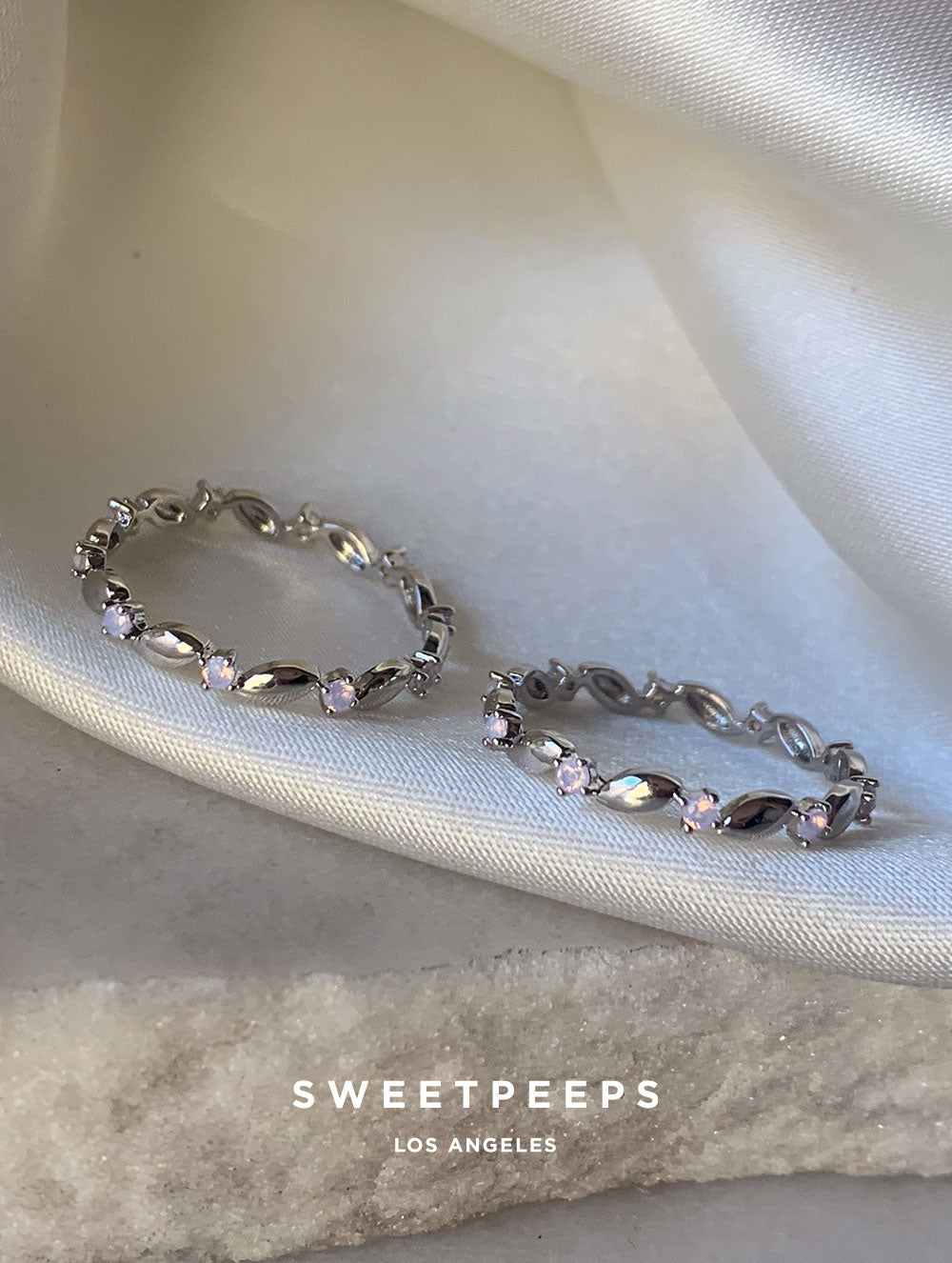 Leaves All Around Ring - Silver